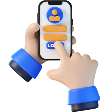 Logo de connexion et d'enregistrement de compte